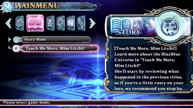 BLAZBLUE: Chronophantasma - Teach Me More, Miss Litchi! All Tips Movie {Tips 1-6}