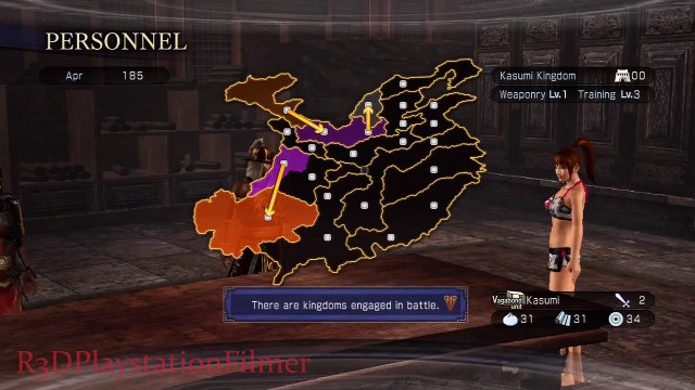 Dynasty Warriors 7 Empires - Kasumi Walkthrough Part 7: Skirmish Pincer Attack Xuchang