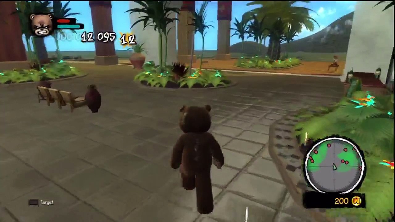 Naughty Bear: Bear Panic in Paradise Trial/Demo Gameplay {HD}