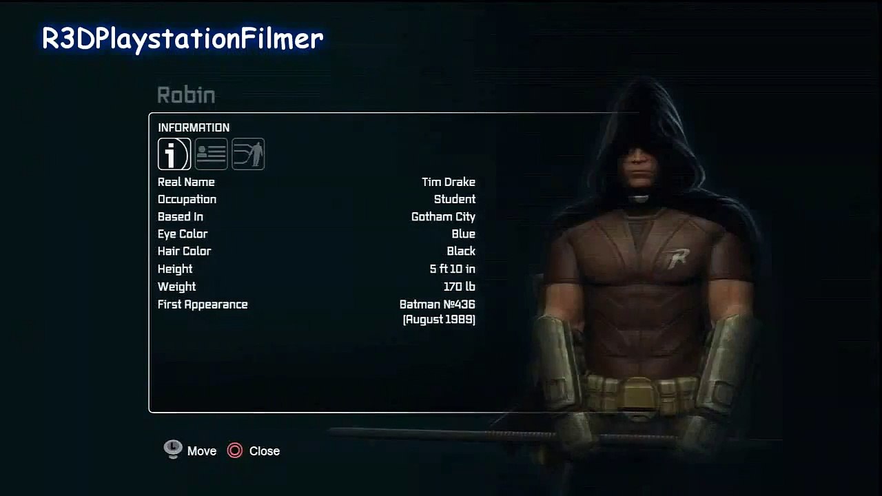 Batman Arkham City Robin Info