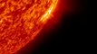 Solar flare - Eruption on sunspot 1650 (January 17th, 2013) - SDO AIA 3014 - Video Vax