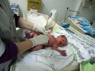 Primeiro banho do Alberto