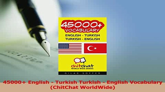 PDF 45000 English Turkish Turkish English Vocabulary ChitChat WorldWide Read Online
