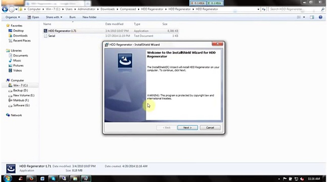 How To Recover HardDisk Bad Sector With HDD Regenerator.