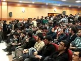 Iran tehran. Dec 2012.Student debate: Any student who express their opinion will be arrested.