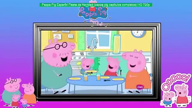 Peppa Pig Español Fiesta de Navidad (pappa pig capitulos completos) HQ 720p