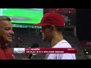 Reds hacen fácil el trabajo de los Indians