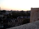 Vue sur les clochers de Caen depuis le château Ducal