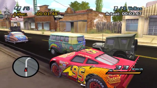 CARROS EM PORTUGUES CARREIRAS DO RELÂMPAGO MCQUEEN