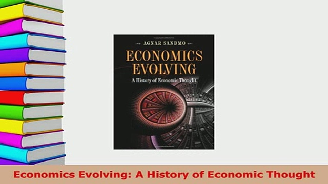 PDF  Economics Evolving A History of Economic Thought Download Online