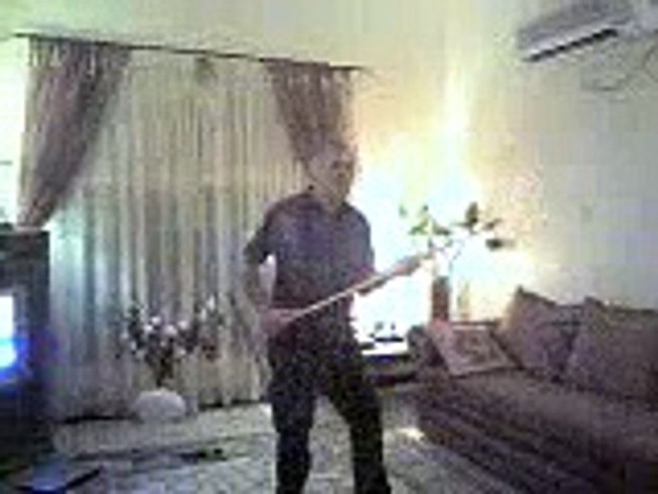 my dad dancing to aerosmith song