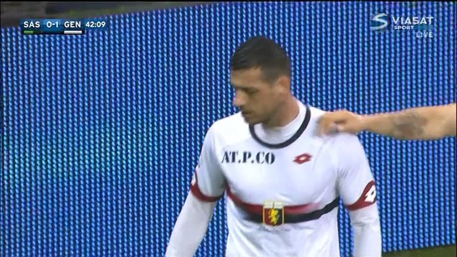 0-1 Blerim Džemaili Goal Italy Serie A - 09.04.2016, Sassuolo Calcio 0-1 Genoa -