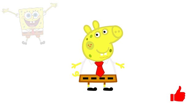 PEPPA PIG Português Brasil ! TURMA DO BOB ESPONJA Patrick Lula Molusco !!!