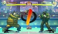 Ultra Street Fighter IV battle: Rufus vs Dee Jay