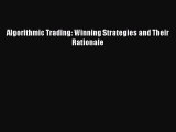 PDF Algorithmic Trading: Winning Strategies and Their Rationale  EBook