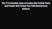 [Read book] The 21 Irrefutable Laws of Leadership: Follow Them and People Will Follow You (10th