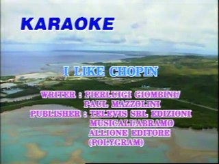 I Like Chopin - Video Karaoke (PolyGram) - Minus One