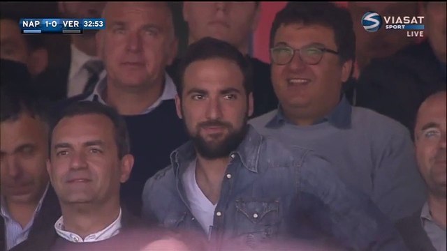 1-0 Manolo Gabbiadini Goal Italy Serie A - 10.04.2016, SSC Napoli 1-0 Hellas Verona