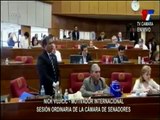 Nick Vujicic hace arrodillar a senadores de Paraguay