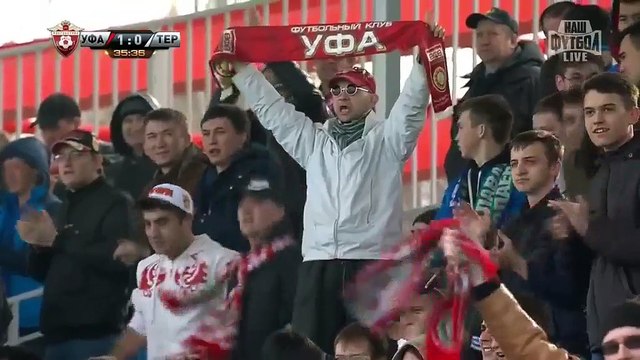 1-0 Nikolai Safronidi Goal Russia Premier Liga - 10.04.2016, FK Ufa 1-0 Terek Groznyi