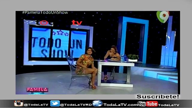 A PAMELA SUED SE LE SALE UNA BABA MIENTRAS HABLABA CON TECHY. ALGUIEN LA VIO? - PAMELA TODO UN SHOW- VIDEO