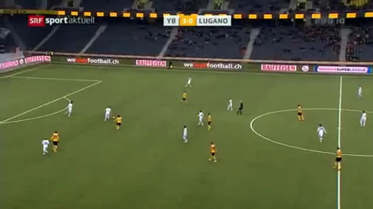 Young Boys 4:0 Lugano  Runde 27 2015/16