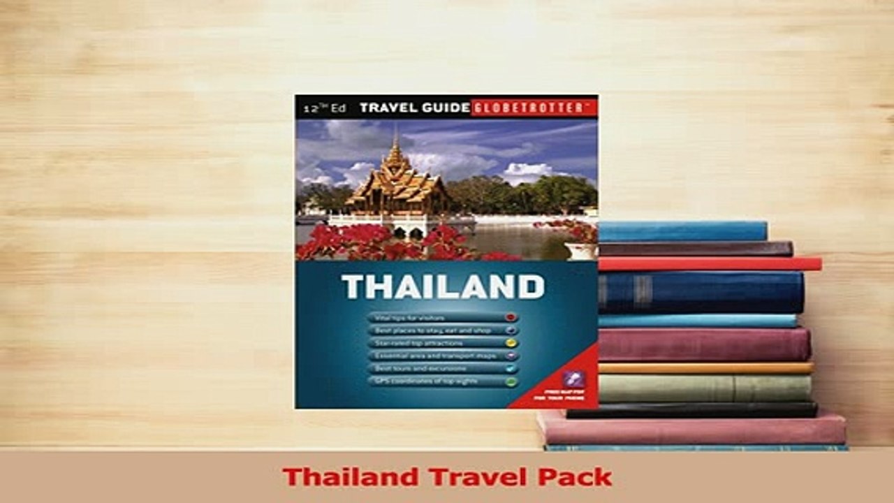 Read  Thailand Travel Pack Ebook Free