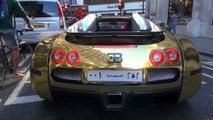 GOLD Bugatti Veyron GETS STOPPED BY POLICE !