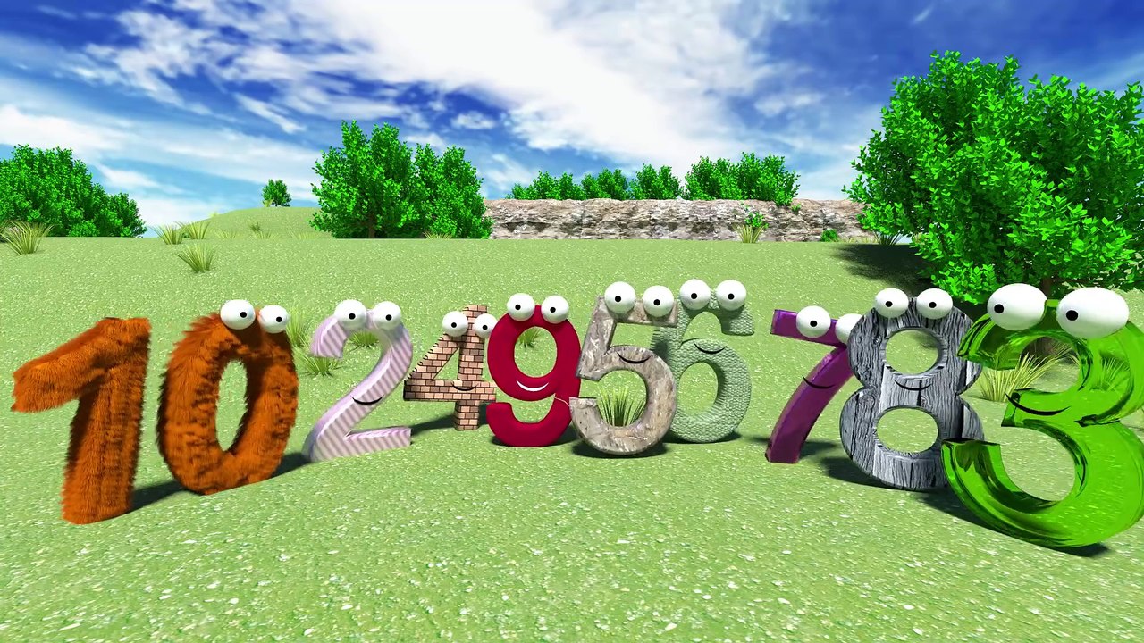 Numbers song - Learn counting for children and toddlers - Nursery rhymes for kids