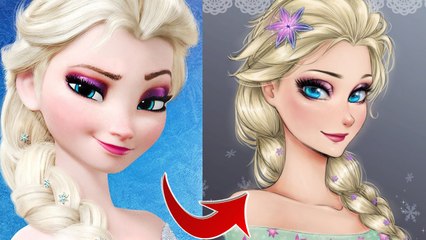 Принцессы Диснея в стиле аниме. Девушки Диснея стали аниме героями!