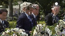 Kerry visita el memorial de Hiroshima pero no ofrece ningún tipo de disculpas