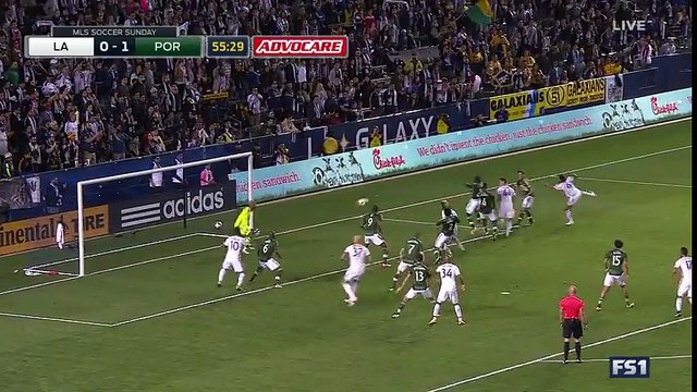 HIGHLIGHTS: LA Galaxy vs. Portland Timbers 1-1 | April 10, 2016 MLS
