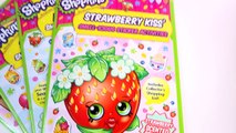 4 Shopkins Smell-icious Activities Books with Scented Stickers Review Video Cookieswirlc