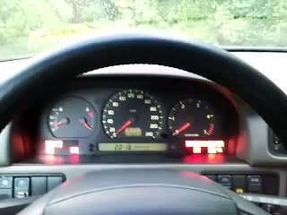 Volvo V70 2.5 TDI engine is cold start up