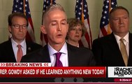 trey gowdy on Hillary's Benghazi testimony