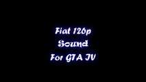GTA IV: Fiat 126p Sound Mod