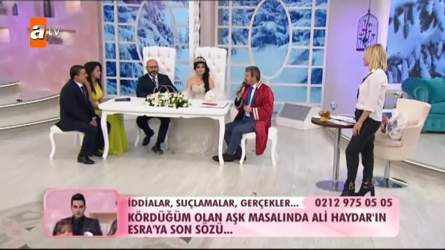 Mikail ile Mehtap nikah masasına oturuyor - Esra Erolda 103. Bölüm - atv