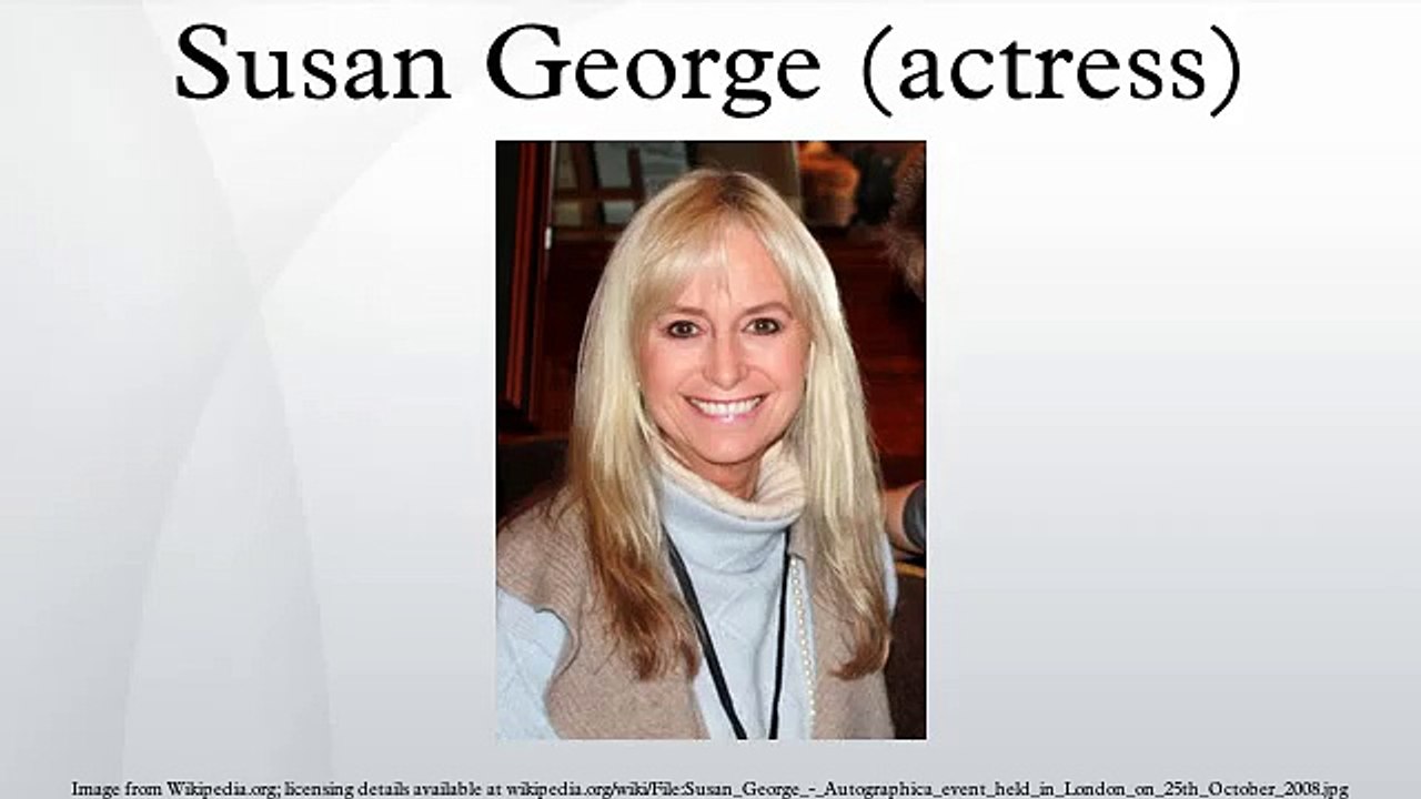 Susan George (actress)