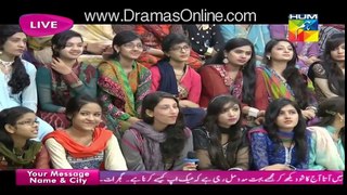 Jago Pakistan Jago With Sanam Jung - 11th April 2016 - Part 4- Different Face Shpes And Make up Techniques