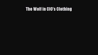 [Read book] The Wolf in CIO's Clothing [Download] Online