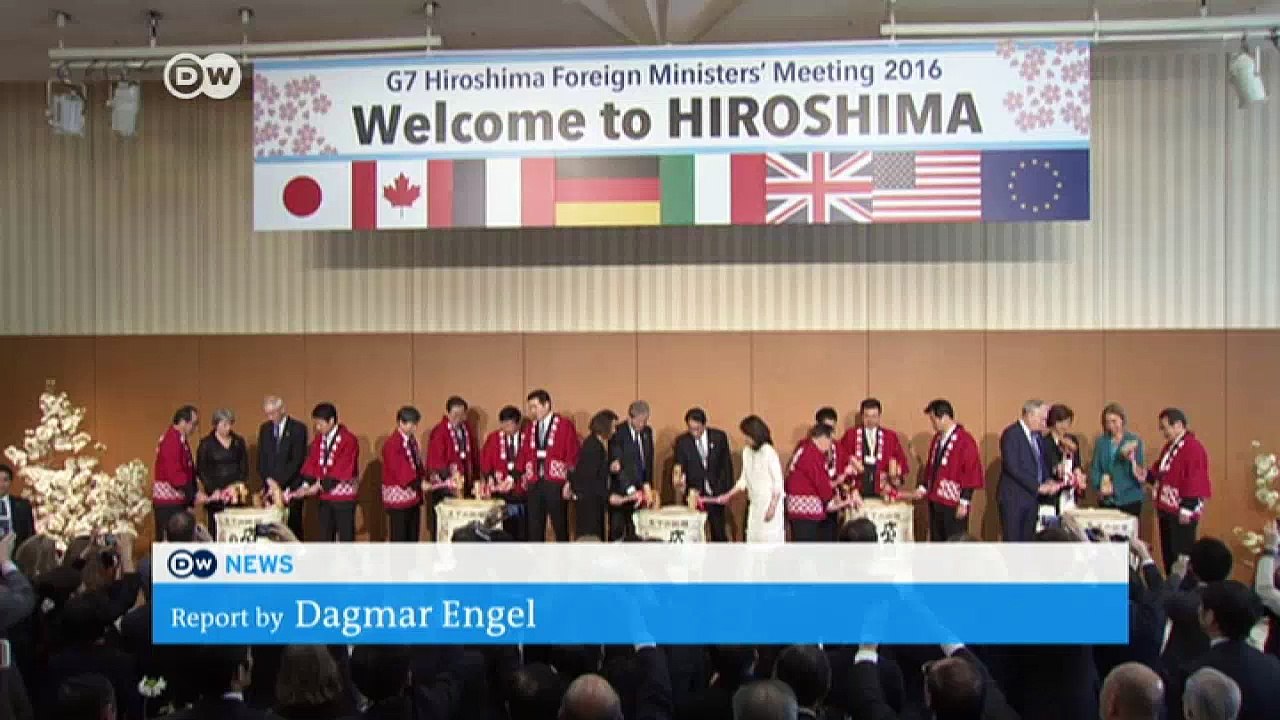 Historic meeting in hiroshima | dw news