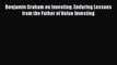 Download Benjamin Graham on Investing: Enduring Lessons from the Father of Value Investing
