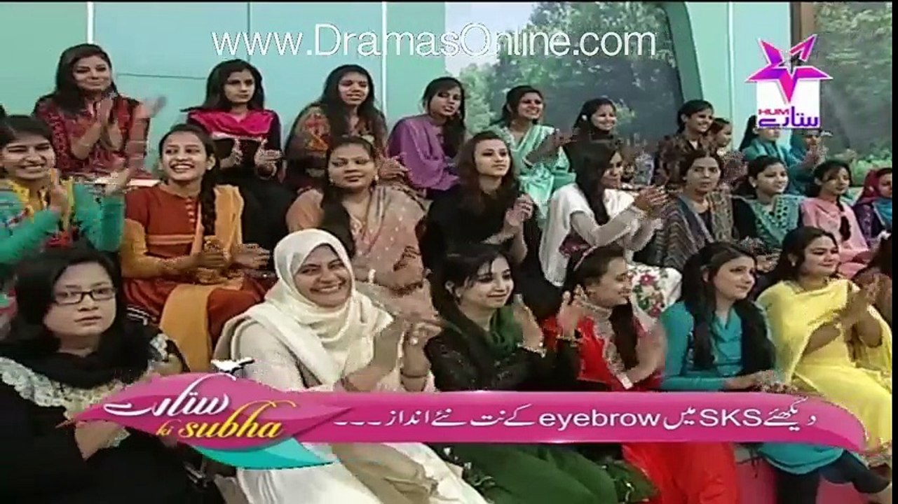 Sitaray Ki Subh With Shaista Lodhi - 11th April 2016 - Part 1