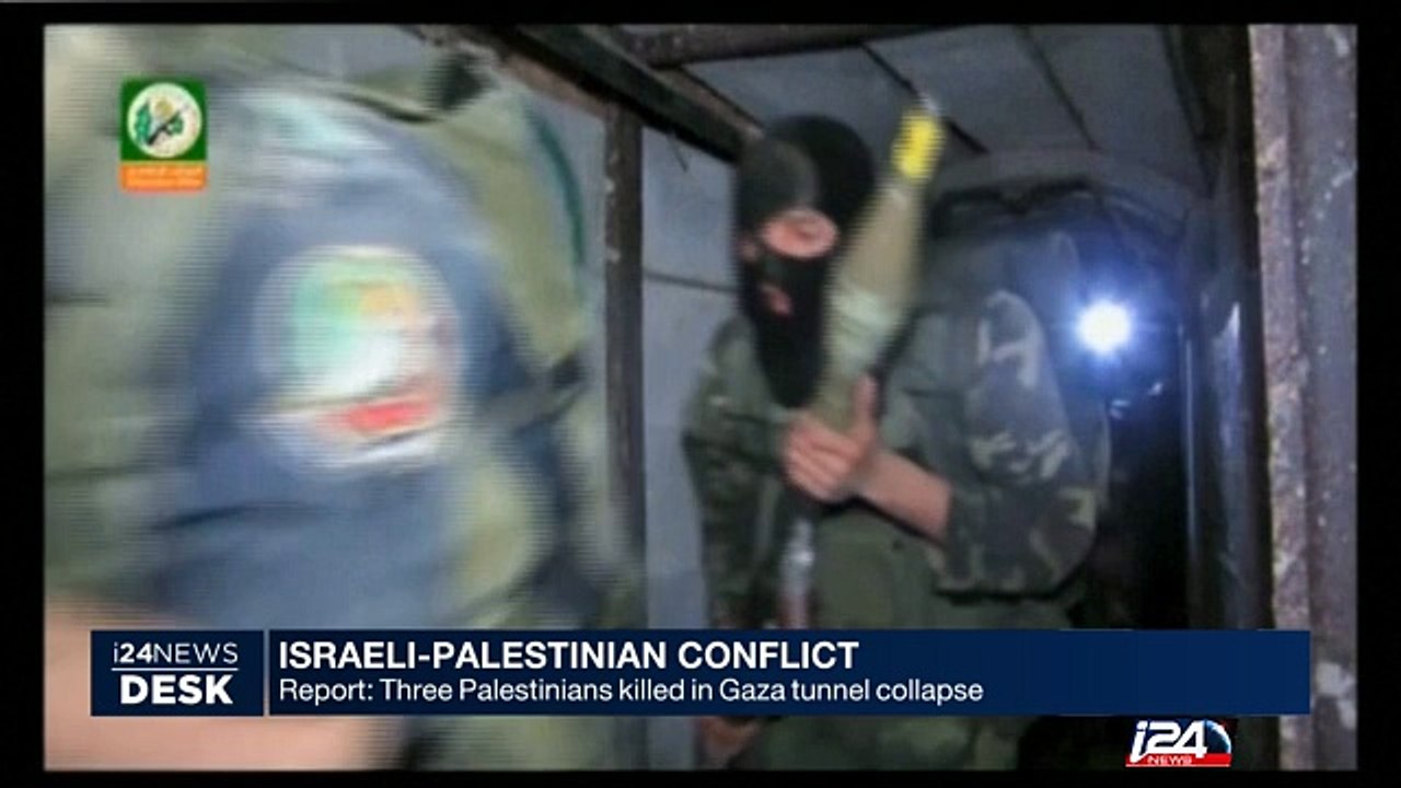 Gaza: three Palestinians killed in Gaza tunnel collapse