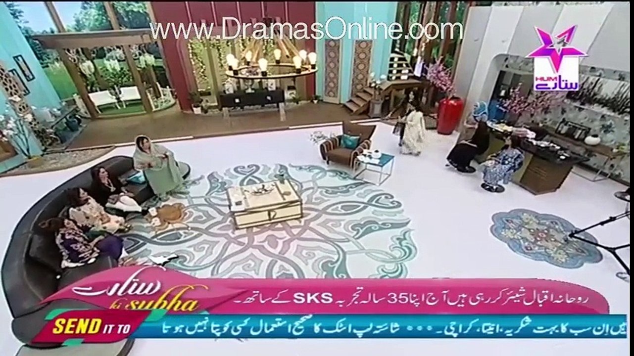 Sitaray Ki Subh With Shaista Lodhi - 11th April 2016 - Part 4