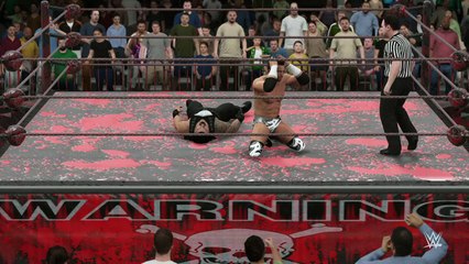 WWE 2K16 zack ryder v roman reigns