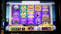 MASTROS Penny Video Slot Machine with BONUS and a BIG WIN Las Vegas Strip Casino