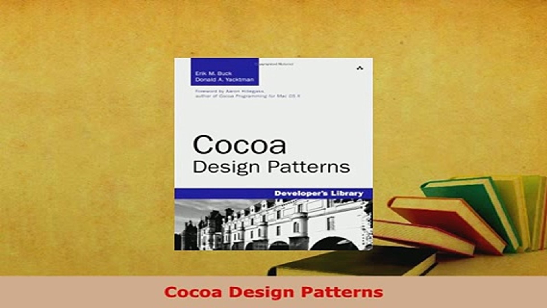 PDF  Cocoa Design Patterns  Read Online