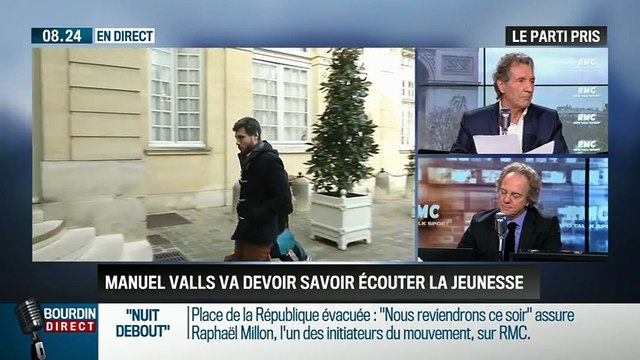 Le parti pris d'Hervé Gattegno: Manuel Valls va devoir savoir écouter la jeunesse - 11/04