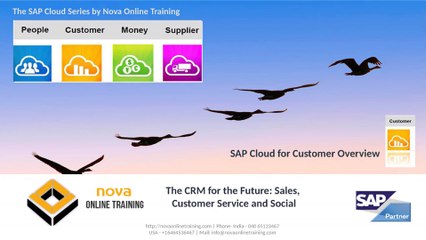 SAP Cloud for Customer(C4C) Product Overview